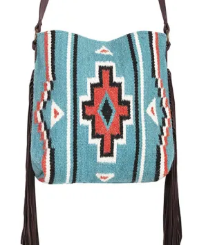 B316 - Southwest Wool Shoulder Bag