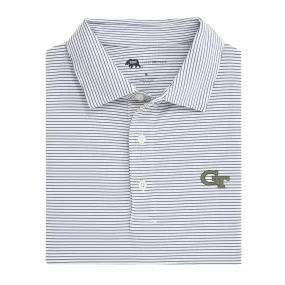 Birdie Stripe Georgia Tech Performance Polo