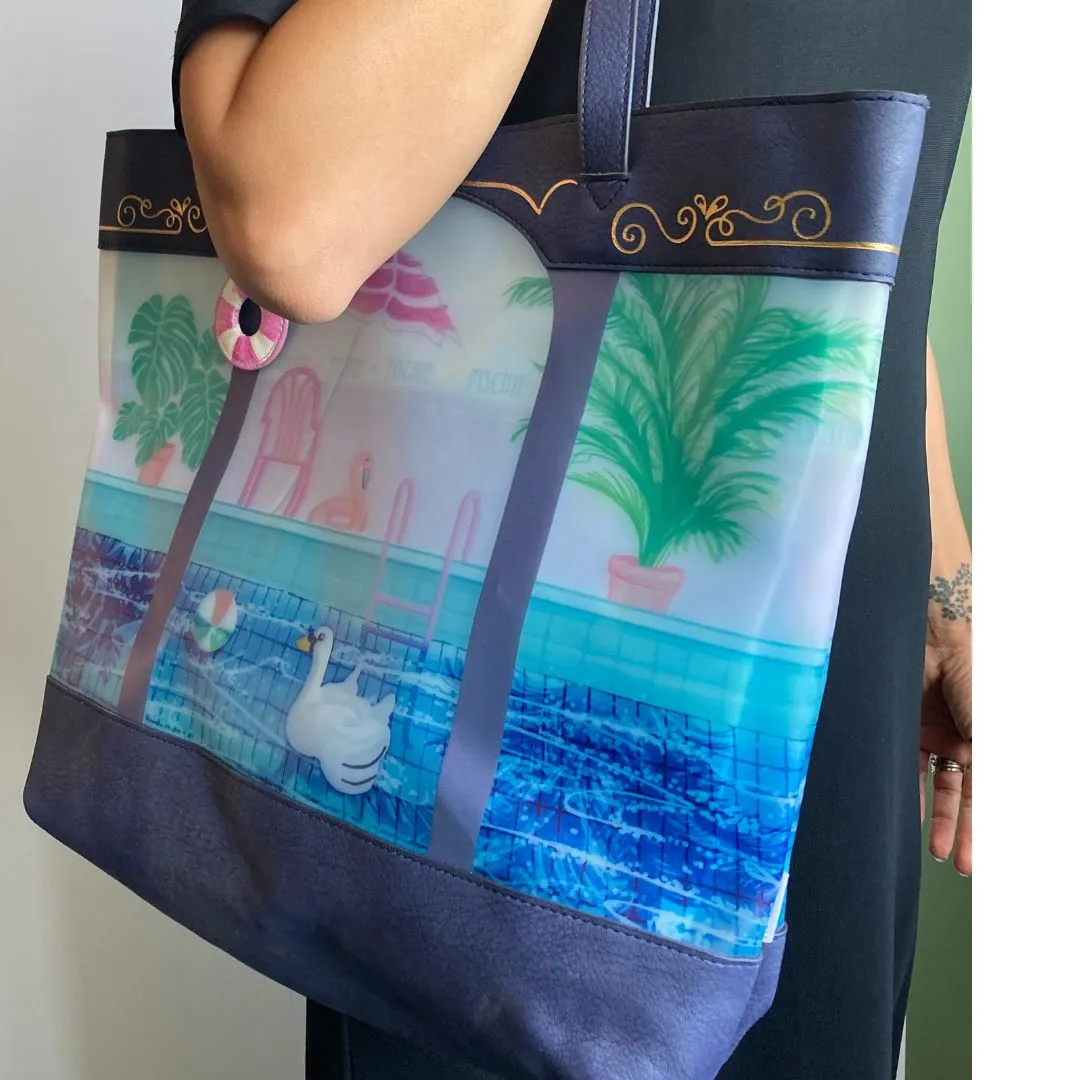 Boulevard Swimming Baths Tote Bag