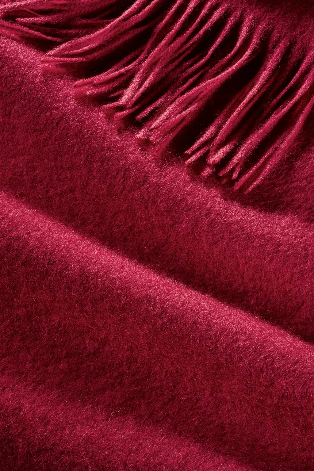 Cashmere Stole - Cherry