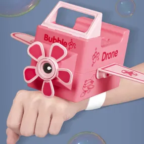 Children's Electric Bubble Cartoon Airplane Wrist