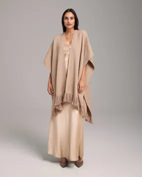 Lineas Fringe Duster in Alpaca