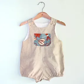 Linen Romper, 3 sizes