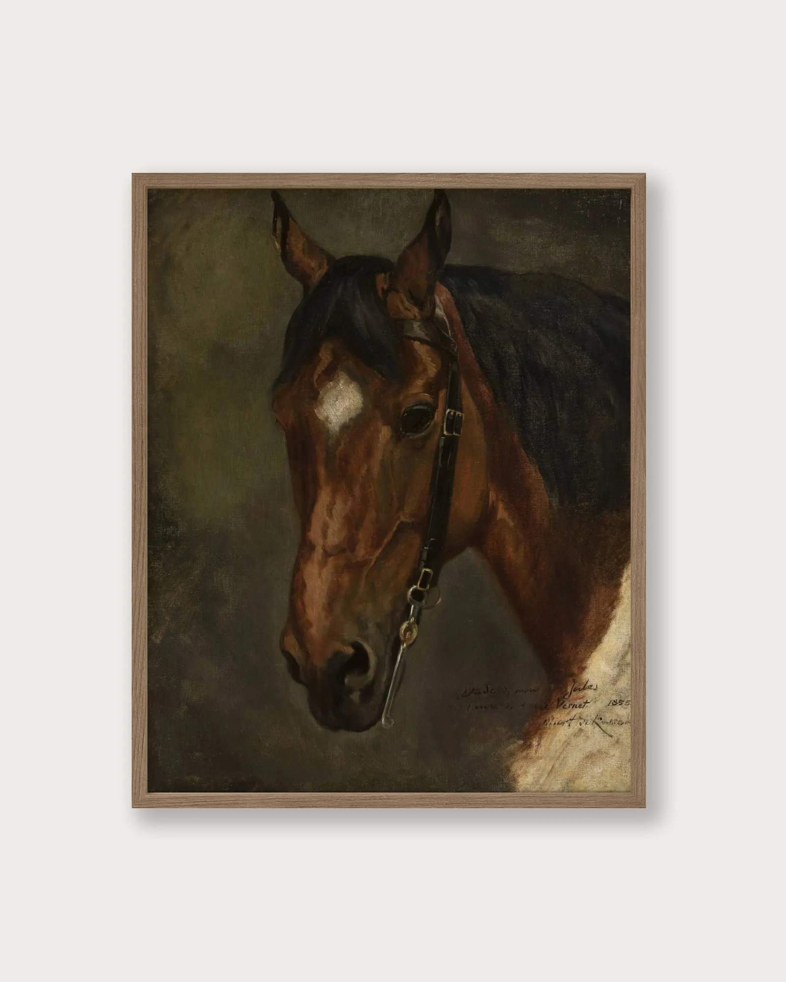 "Horse’s head" Art Print