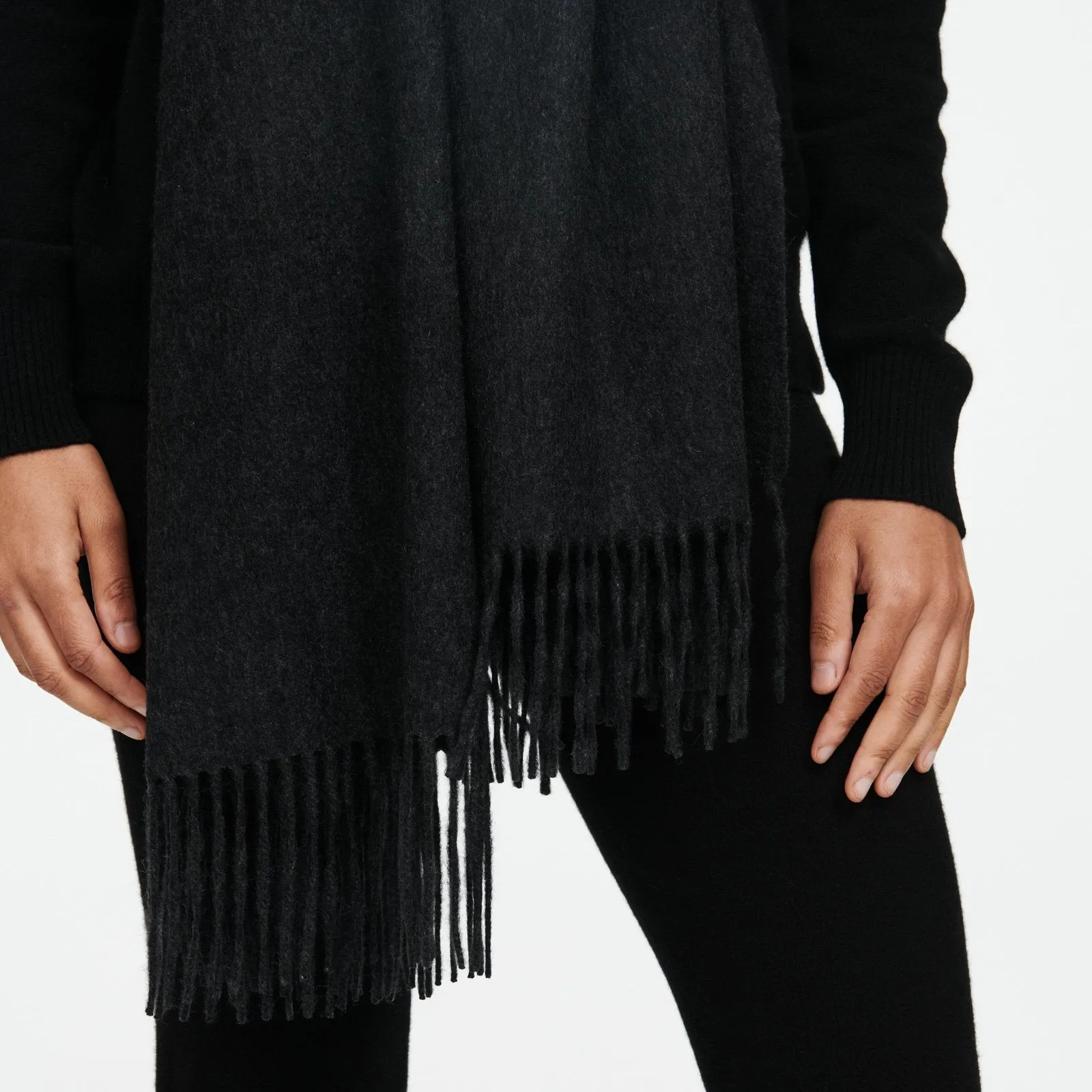 Signature Cashmere Solid Scarf