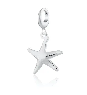 Silver Starfish Charm