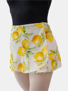 White Lemons Wrap Short Dance Skirt MP302